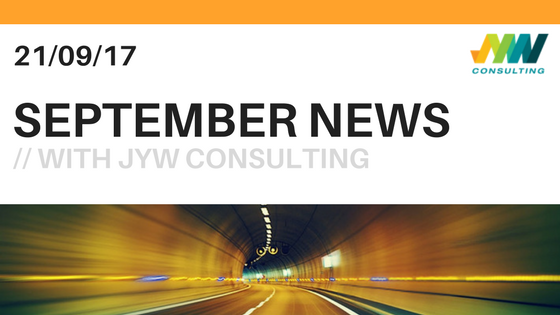 JYW’s September Newsletter